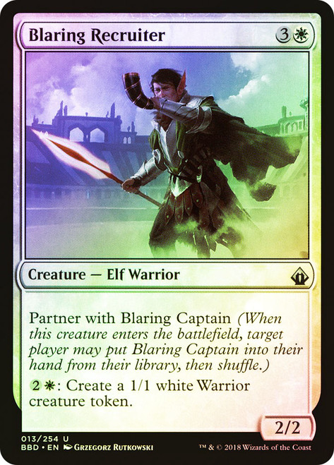 Blaring Recruiter\nBattlebond\nSingle\nMagic The Gathering
