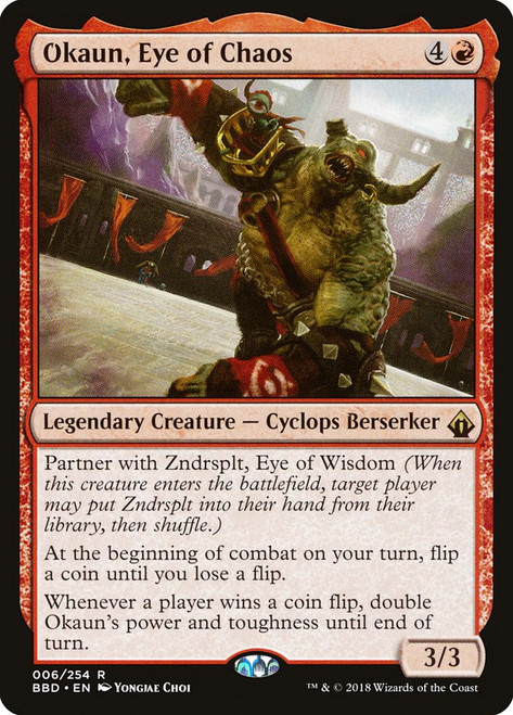 Okaun, Eye of Chaos\nBattlebond\nSingle\nMagic The Gathering