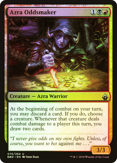 Azra Oddsmaker | Battlebond - Japanese | Star City Games