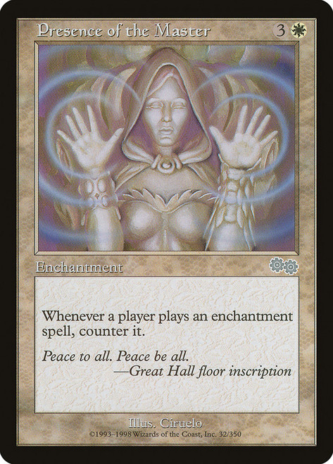 Presence of the Master\nUrza's Saga\nSingle\nMagic The Gathering