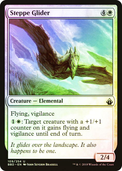 Steppe Glider\nBattlebond\nSingle\nMagic The Gathering