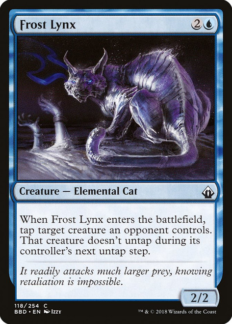 Frost Lynx\nBattlebond\nSingle\nMagic The Gathering