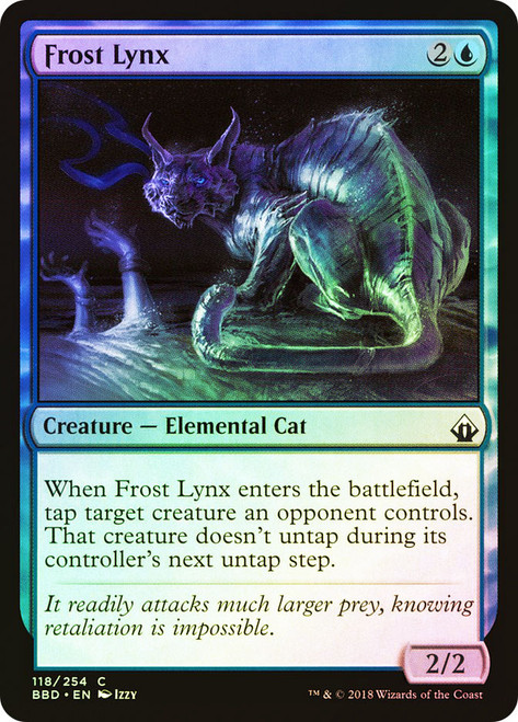 Frost Lynx\nBattlebond\nSingle\nMagic The Gathering