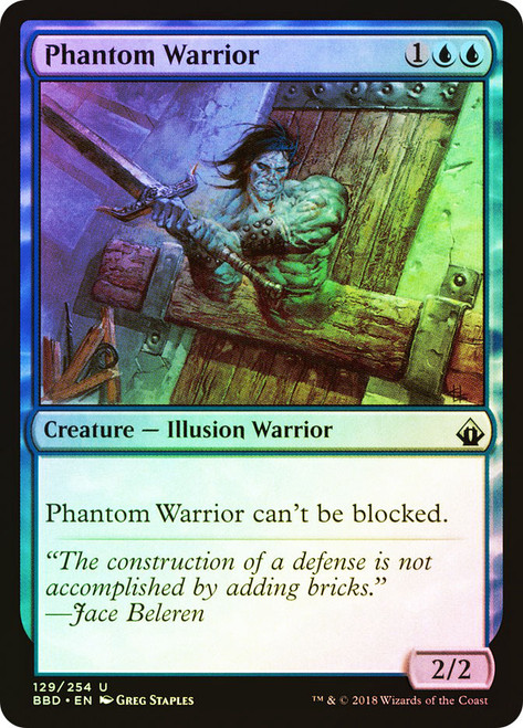 Phantom Warrior\nBattlebond\nSingle\nMagic The Gathering