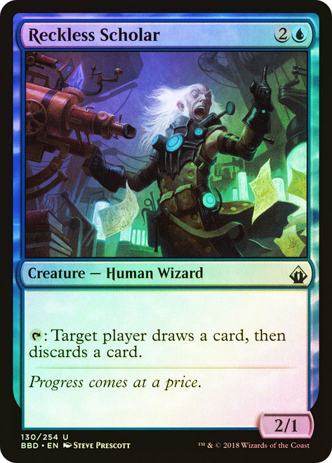 Reckless Scholar\nBattlebond\nSingle\nMagic The Gathering