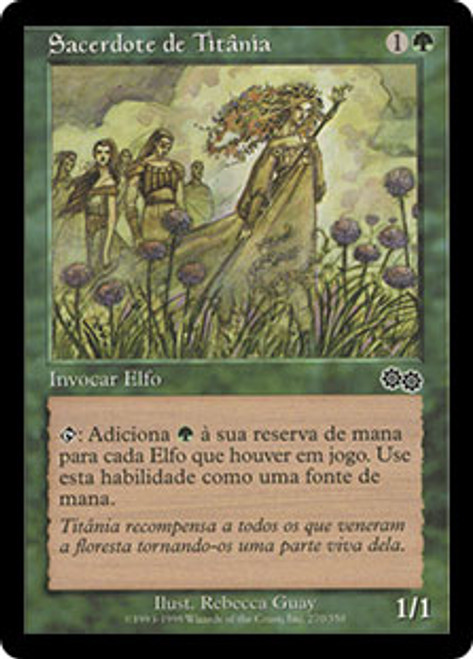 Priest Of Titania
Urza's Saga - Portuguese
Single
Magic The Gathering