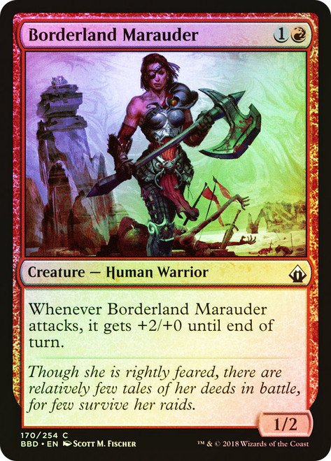 Borderland Marauder\nBattlebond\nSingle\nMagic The Gathering