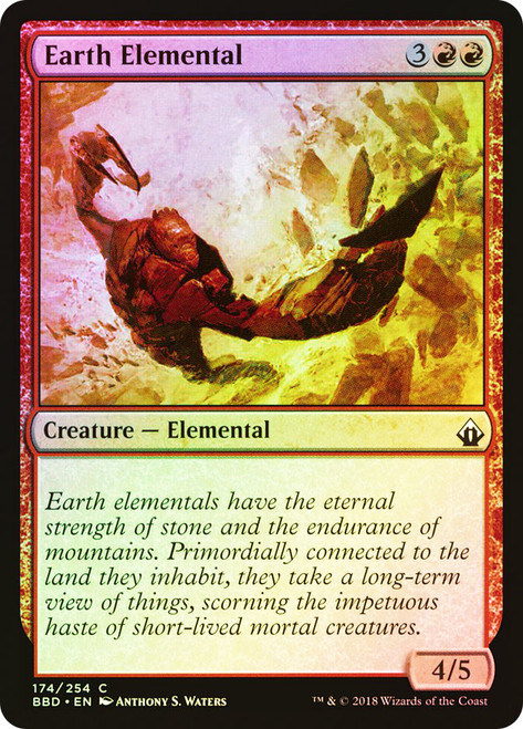 Earth Elemental\nBattlebond\nSingle\nMagic The Gathering