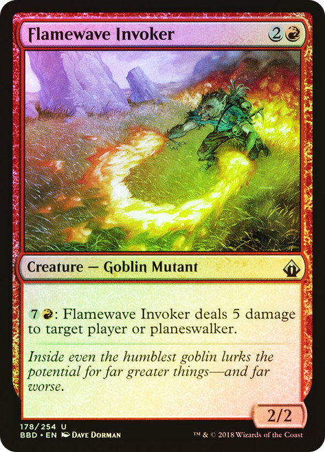 Flamewave Invoker\nBattlebond\nSingle\nMagic The Gathering