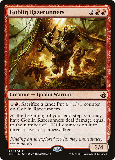 Goblin Razerunners\nBattlebond\nSingle\nMagic The Gathering