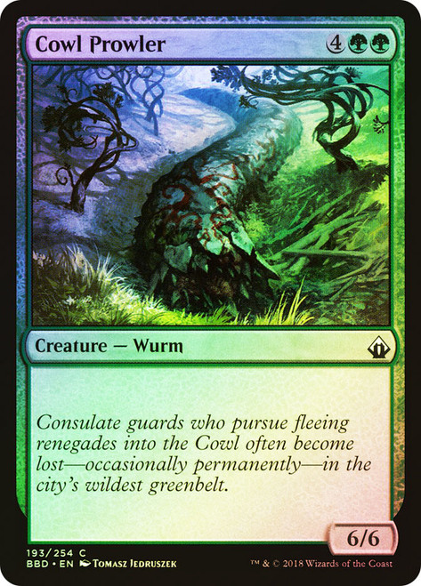 Cowl Prowler\nBattlebond\nSingle\nMagic The Gathering