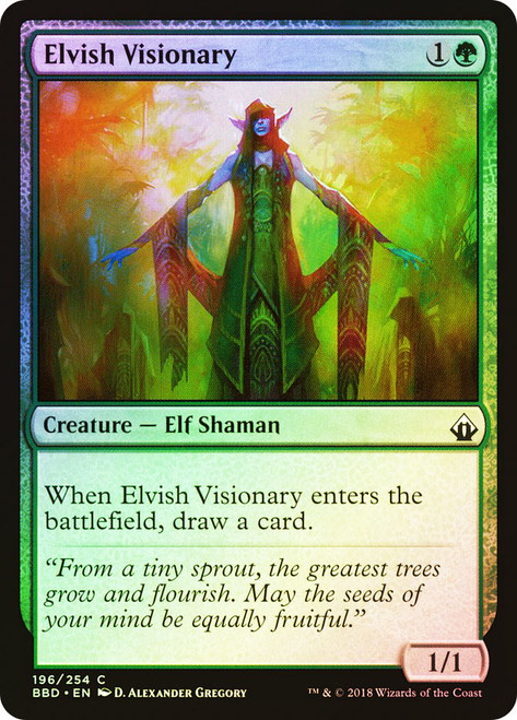 Elvish Visionary\nBattlebond\nSingle\nMagic The Gathering