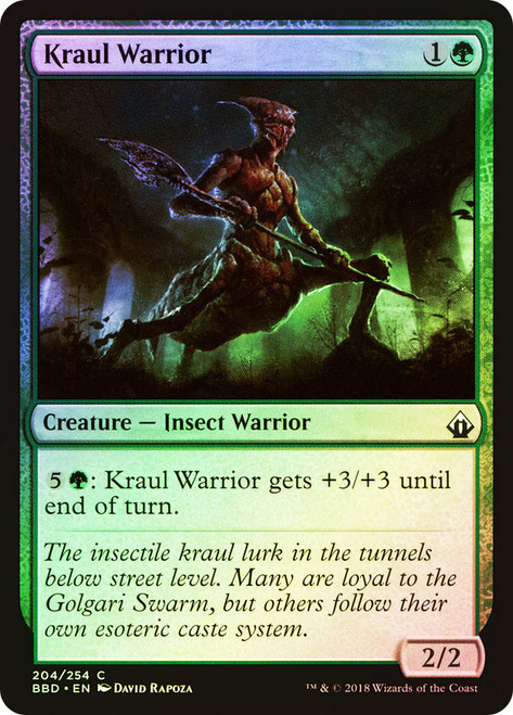 Kraul Warrior\nBattlebond\nSingle\nMagic The Gathering