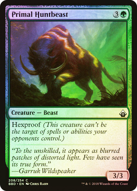 Primal Huntbeast\nBattlebond\nSingle\nMagic The Gathering
