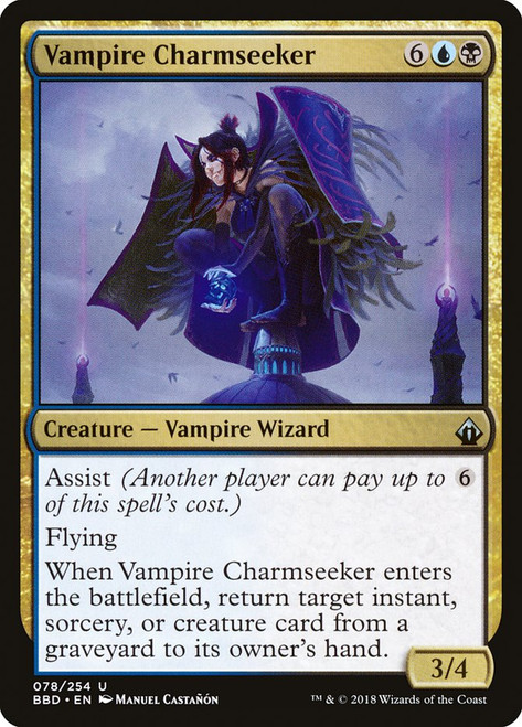 Vampire Charmseeker\nBattlebond\nSingle\nMagic The Gathering