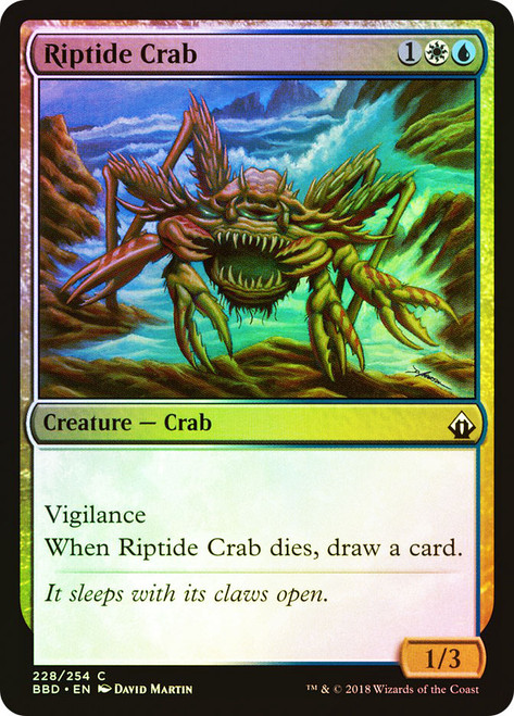 Riptide Crab\nBattlebond\nSingle\nMagic The Gathering
