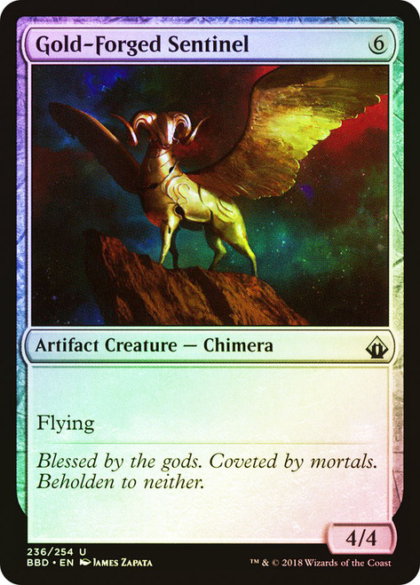Gold-Forged Sentinel\nBattlebond\nSingle\nMagic The Gathering