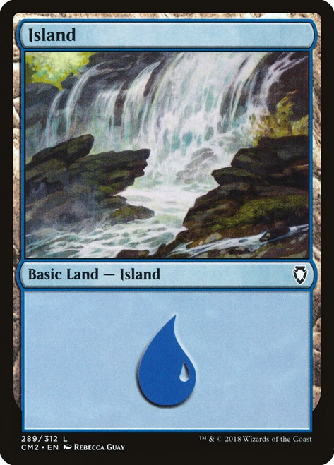 Island (#289)\nCommander Anthology Volume II\nSingle\nMagic The Gathering