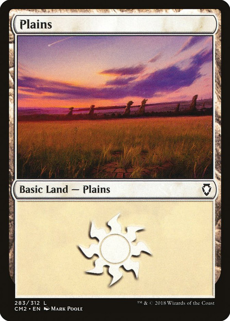 Plains (#283)\nCommander Anthology Volume II\nSingle\nMagic The Gathering