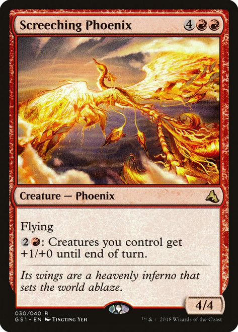 Screeching Phoenix\nGlobal Series: Jiang Yanggu & Mu Yanling\nSingle\nMagic The Gathering