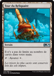 Reliquary Tower
Core Set 2019 - French
Single
Magic The Gathering