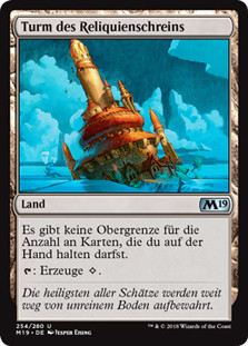 Reliquary Tower
Core Set 2019 - German
Single
Magic The Gathering