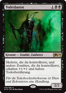 Death Baron
Core Set 2019 - German
Single
Magic The Gathering