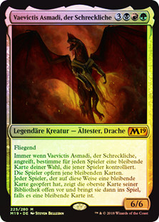 Vaevictis Asmadi, the Dire
Core Set 2019 (Foil) - German
Single
Magic The Gathering