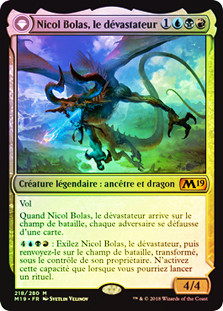 Nicol Bolas, the Ravager // Nicol Bolas, the Arisen
Core Set 2019 - French
Single
Magic The Gathering