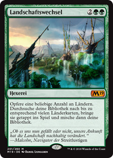 Scapeshift
Core Set 2019 - German
Single
Magic The Gathering