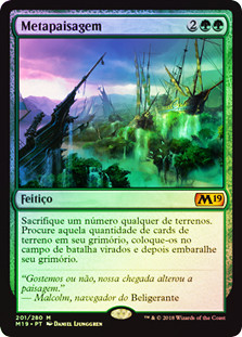 Scapeshift
Core Set 2019 (Foil) - Portuguese
Single
Magic The Gathering