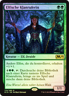 Elvish Clancaller
Core Set 2019 (Foil) - German
Single
Magic The Gathering