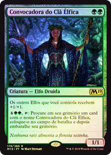 Elvish Clancaller
Core Set 2019 (Foil) - Portuguese
Single
Magic The Gathering