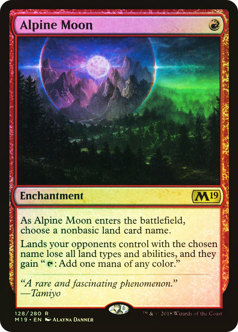 Alpine Moon (Prerelease) (Core Set 2019) | Promo | Star City Games