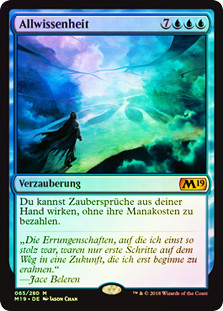 Omniscience
Core Set 2019 (Foil) - German
Single
Magic The Gathering