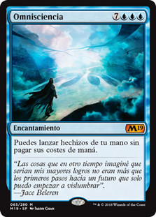 Omniscience
Core Set 2019 - Spanish
Single
Magic The Gathering