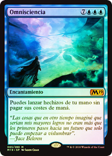 Omniscience
Core Set 2019 (Foil) - Spanish
Single
Magic The Gathering