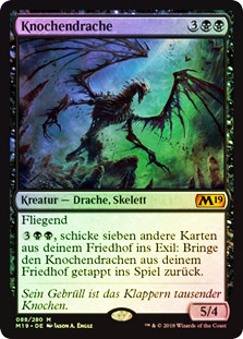 Bone Dragon
Core Set 2019 (Foil) - German
Single
Magic The Gathering