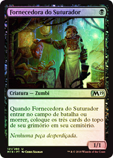 Stitcher's Supplier
Core Set 2019 (Foil) - Portuguese
Single
Magic The Gathering