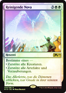 Cleansing Nova
Core Set 2019 (Foil) - German
Single
Magic The Gathering