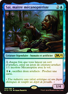 Sai, Master Thopterist
Core Set 2019 (Foil) - French
Single
Magic The Gathering