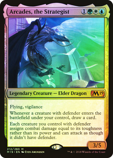 Arcades, the Strategist (Prerelease) (Core Set 2019) | Promo