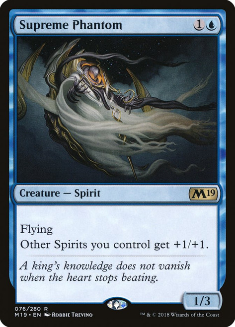 Supreme Phantom\nCore Set 2019\nSingle\nMagic The Gathering