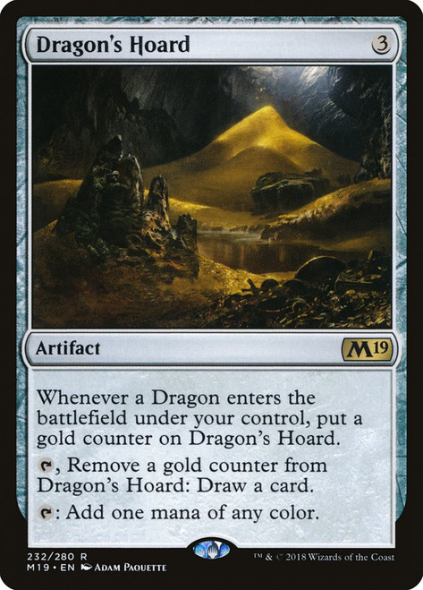 Dragon's Hoard\nCore Set 2019\nSingle\nMagic The Gathering