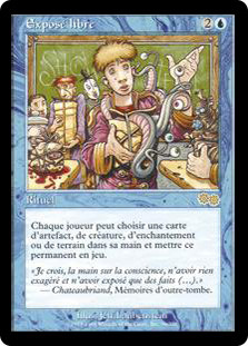 Show And Tell
Urza's Saga - French
Single
Magic The Gathering