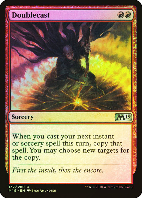Doublecast\nCore Set 2019\nSingle\nMagic The Gathering