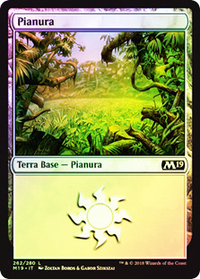 Plains (#262)
Core Set 2019 (Foil) - Italian
Single
Magic The Gathering