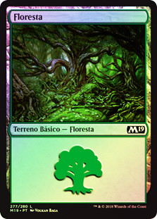 Forest (#277)
Core Set 2019 (Foil) - Portuguese
Single
Magic The Gathering
