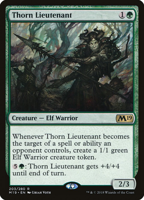 Thorn Lieutenant\nCore Set 2019\nSingle\nMagic The Gathering