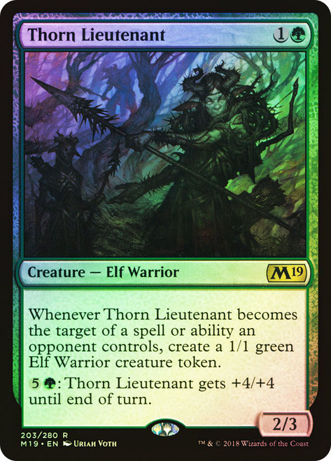 Thorn Lieutenant\nCore Set 2019\nSingle\nMagic The Gathering